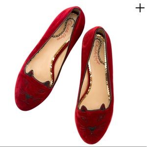Charlotte Olympia Kitty Flats